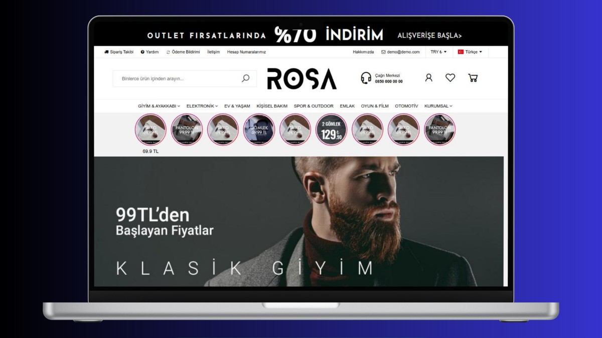BozkurtSoft E-Ticaret Yazılımı